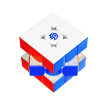 GAN 16 Maglev MAX 3x3 kiiruskuubik t&auml;iustatud ja k&auml;e jaoks 2025. aasta mudel sisseehitatud magnetitega, v&otilde;istlustasemel, 56mm, ilma kleebisteta, M&auml;ngijatele,