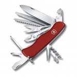 VICTORINOX Work Champ Punane &Scaron;veitsi Armee a 21 funktsiooniga, sealhulgas metallist ja metallist nuga, &Scaron;veitsis valmistatud multifunktsionaalne t&ouml;&ouml;riist, tangid, viil, saag. [Tootekood