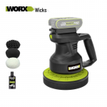 Worx 20V juhtmeta autopolituurija vahataja WU858 CN pistikuga (adapter kaasas)