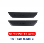 Eesmised ja tagumised uksepakukaitsekatted Tesla Model 3 2025 jaoks, kaitse, kriimustusvastane kate Model3 2025 TPE kaitse, siseaksessuaarid