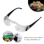Prillikujulised binokulaarsed luubid lugemiseks jaamp; Teleri vaatamine, k&auml;ed-vabad optiline luup h&uuml;peroopia ja presb&uuml;oopia jaoks Myopia glasses