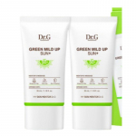 Dr.G Green Mild Up Sun+ SPF50+ PA++++ Mineraalne Tooniv P&auml;ikesekaitsekreem 35ml x2 1