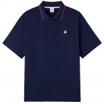 Le Coq Sportif meeste l&uuml;hikeste varrukatega polos&auml;rk L262MECTOS01 M tumesinine v&auml;rv