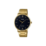 CASIO Meeste Standardseeria Must Kell MTP-VT01G-1B MTP-VT01G-1B Black Dial