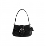 Coach Soho 26 Logoga Nahast &Otilde;lakott-Tote Keskmine Naiste k&auml;ekotid Must CR699-LHBLK Basic Set (Bag+Dust Bag)