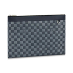 Louis Vuitton Discovery Pochette Suur K&auml;ekott Ruuduline Sidur Unisex K&auml;ekotid N60336 Basic Set (Bag+Dust Bag)