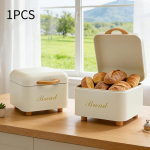 Bread Box Storage Holder Portable Organizer Easy to Clean Container Kitchen Counter