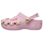 LoveShackFancy x Crocs Klassikaline platvormking Kingaplokk Ballerina Roosa Naiste Tossud 212788-6GD 39-40