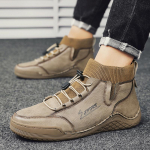 Meeste disainer nahast kingad v&auml;litingimustes K&auml;sit&ouml;&ouml; Luksus Vabaaja Vabaaja Mokassiinid Mood k&otilde;rged Mugavad meeste kingad 7