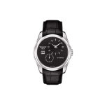 Tissot Kutu Series Automaatne Mehaaniline Liikumine 100 Meetrit Veekindel Kell Must Tihvtikuga Rihmaga Roostevabast Terasest Korpus T035.428.16.051.00 Black Dial