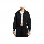 Nike Naiste Phoenix Fliisist L&otilde;tv L&uuml;hike Kapuutsiga Jakk Must HJ0941-010 M
