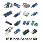 45 &uuml;hes Andurimoodulid 16 liiki Starter Kit Arduino Raspberry Pi jaoks, Parem kui 37 &uuml;hes Karbiga DIY UNO R3 MEGA2560