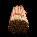 48cm Looduslik Sandlipuu Viirukipulgad 12 tk/partii 70mm Laius Templid Suur Suurus OUDH Bambusest Pulk Viiruk Rikkuse Jumal L&otilde;hn 12pcs sandalwood