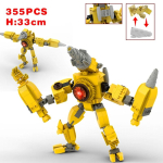 Soodustusm&uuml;&uuml;k Skibidii Tualetid Ehitusklotsid M&auml;nguasjad Titan Clock King TV Man Kujud Tellised Lastele Lihav&otilde;tteideed Kingitus Hulgim&uuml;&uuml;k yellow