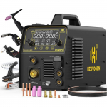 6-in-1 keevitusmasin - HZXVOGEN HVM270 - 200 A - MIG/TIG/MMA/CUT - S&uuml;nergiline IGBT