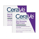 CeraVe &ouml;&ouml;kreem n&auml;ole | 2 tk (1,7 untsi kumbki) | Nahka uuendav &ouml;&ouml;kreem h&uuml;aluroonhappe ja niatsiinamiidiga | L&otilde;hnastatud