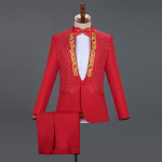 Riie 007 Vintage meeste&uuml;likond, 2tk Moodne ruuduline Slim Fit bleiser + p&uuml;ksid &auml;ri pulmapeo kost&uuml;&uuml;m S
