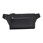 Montblanc Pehme nahast lukuga crossbody v&ouml;&ouml;kott Meeste kotid Must 126237 Basic Set (Bag+Dust Bag)
