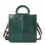 Ehtsast nahast naistekotid Br&auml;ndi luksuslik lukuga kandekott Lehmanahast kandekotid Messenger Bag Crossbody Bag Designer roheline