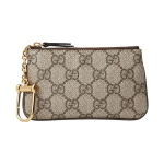 Gucci Ophidia Double G Logo T&otilde;mblukuga L&otilde;uend ja Nahast V&otilde;tmehoidja Naiste Aksessuaarid Beež Eebenipuu 772321-K9GSG-8367 Box(Basic Set+Box)