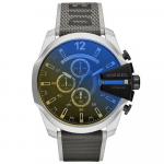Diesel DZ4523 Mega Chıef 54mm Nahast Must Meeste K&auml;ekell 51mm hall