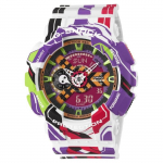 x Neon Genesis Evangelion Koost&ouml;&ouml; Piiratud V&auml;ljaanne Casio Kell Lilla Mitmev&auml;rviline &Uuml;lemere Mudel G-SHOCK (EVANGELION) Unit-01 GA-110EVA30-7A Meeste lilla