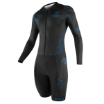 Meeste &uuml;likond Jalgrattas&auml;rk Jumpsuit Ahvi komplekt Triatlon &Otilde;huke polster Mtb Ciclismo riided Pikak&auml;eline Hingav &Uuml;hes t&uuml;kis jalgrattas&otilde;idukomplekt XXL black
