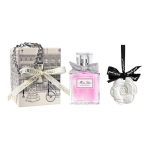 DIOR Parf&uuml;&uuml;m V&auml;ike Lilled Armastusv&auml;&auml;rne Kameelia Aroomiteraapia Komplekt Eau de Toilette EDT Lilleline L&otilde;hn Bergamot Roos Pojeng Valge Muskus 5ml Emadep&auml;ev must