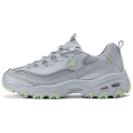 Skechers DLites Mugavad madalad isa-t&uuml;&uuml;pi tossud Naiste tossud Hall-Roheline 150246-GYLM 36
