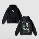 Jujutsu Kaisen Hakari Kinji Tr&uuml;kitud Kapuutsiga Meeste Naiste Vabaaja Puuvillased Kapuutsid Vintage Pesu T&auml;navar&otilde;ivad Harajuku Manga Pusad S