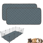 2-pakk merisea puuri alusmatid Pestav voodipesu Korduvkasutatavad uriinipadjad v&auml;ikeste loomade puuridele J&auml;nes Hamster Rott - 48 x 24