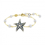 Swarovski Idyllia T&auml;htkujuline Kristallk&auml;ev&otilde;ru Naiste K&auml;ev&otilde;ru Kuldne 5684398 Box (Random Color)