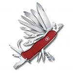VICTORINOX WorkChamp Punane XL &Scaron;veitsi armee nuga Multifunktsionaalne nuga Metallile Metallisaag 31 funktsiooni - V&auml;litingimustes, Telkimiseks, Tangid, Viil, - - Valmistatud &Scaron;veitsis