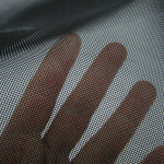 V&auml;ike v&otilde;rk Teslin PVC kang Tahke k&otilde;va v&otilde;rkriie Kontoritooli Akna katteks V&auml;litingimustes hoiukasti Lemmiklooma koti &Otilde;mblemine DIY 50X150CM must