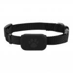 Lemmiklooma Bluetooth GPS-j&auml;lgija Reguleeritava kaelarihmaga Koerad Kassid Asukoham&auml;&auml;raja Veekindel Kadumiskindel Koerad Reaalajas J&auml;lgimisseade iOS/Androidile must