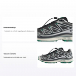 L&Otilde;PP. x Salomon XT-6 Emerald Unisex tossud Hall Asfalt L47953100 42⅔