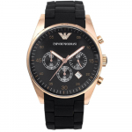 Emporio Armani AR5906 Naiste Sportivo Kell Roosa Kuld 38mm must