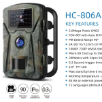 Suntek HC-806A Jahindusrajakaamera, 24MP, IP65 Veekindel