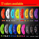 Uuendatud alumiiniumisulamist pidurisadula katteid 10. p&otilde;lvkonna Honda Civic/Accord/Haoying/CRV/Guandao jaoks One Brake Caliper Cover gray