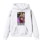 Taylor Swift the eras tour laulja Taylor Swifti kaup meeste ja naiste vabaaja dressipluusid XS white