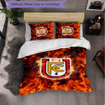 Union Berlin FC Teemaline Voodipesu 3-osaline Tekikoti Komplekt Dekoratiivne Voodipesu Teismeliste Toa Kodu Kaunistamiseks 135cm*200cm