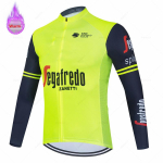 2026 Lidl Team Talvine Termiline Fliisist Jalgrattas&auml;rgi Komplekt Spordiratas &Uuml;likond M&auml;giratta R&otilde;ivad Ropa Ciclismo Invierno Hombre 3XL