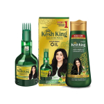 Kesh King Ayurveda Juuste v&auml;ljalangemisevastane &otilde;li ja &scaron;ampooni komplekt Kontrollib juuste v&auml;ljalangemist