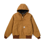 Talvine J140 Aktiivne Jakk Tepitud 90ndate Vintage Pesitud T&ouml;&ouml;riided Part J130 L&otilde;uend Kapuutsiga Y2k &Uuml;lem&otilde;&otilde;duline Bomber Detroit Jakk Meeste XS brown