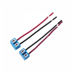 2 tk H7 pistikuga naissoost keraamilised pistikupesad auto auto pirni lambi adapter koos juhtmega A