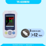 V&auml;lkm&uuml;&uuml;k &ndash; Yongrow'i meditsiiniline mini k&auml;eshoitav pulssoks&uuml;meeter vasts&uuml;ndinute ja t&auml;iskasvanute SPO2 PR vere hapnikumonitorile With Neonatal Probe