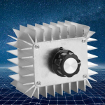 AC 220V 5000W t&uuml;ristormootori kiiruse reguleerimine Reguleeritav v&otilde;imsuskontroller temperatuuri jaoks