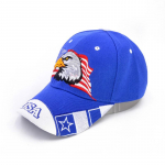 Korea moe p&auml;ikesevari, puuvillane USA Eagle Embroidery pesapallim&uuml;ts