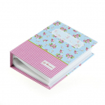 EF Store 6-tolline 100-taskuline lillekaanega fotoalbum Baby Moment Pildihoidja Pere kingitus sinine