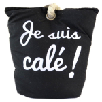 Les Tr&eacute;sors De Lily [Q1966] - Cale porte 'Messages' noir (Je suis cal&eacute; ! ) -19x15x5 cm must